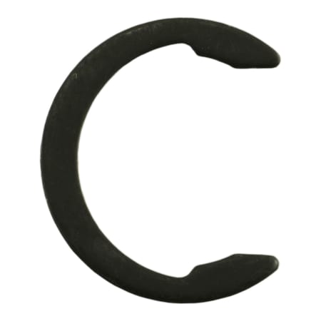 Midwest Fastener External-E E-Clip, Steel Black Phosphate Finish, 3/8 in Shaft Dia, 20 PK 70663